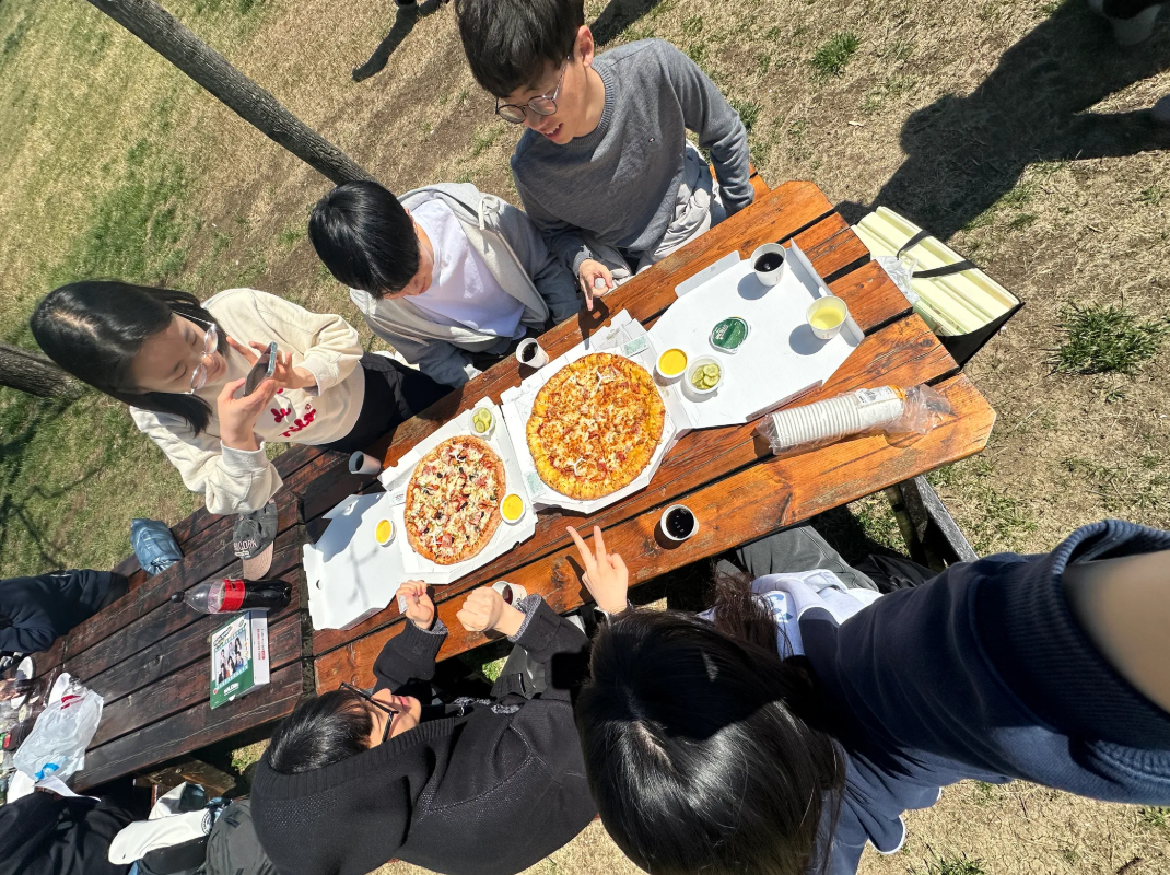 Pizza Party on the Stormy Hill